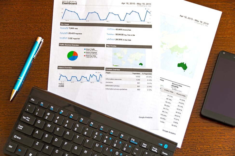 Vue d'écran d'un tableau de bord de webmarketing montrant des indicateurs de performance clés et des données d'impact environnemental.